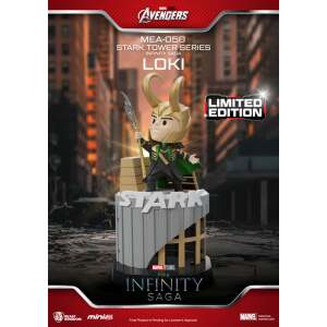 Marvel Figura Mini Egg Attack The Infinity Saga Stark Tower series Loki 12 cm