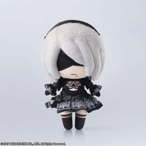 NieR Automata Peluche 2B (YoRHa No.2 Type B) 14 cm