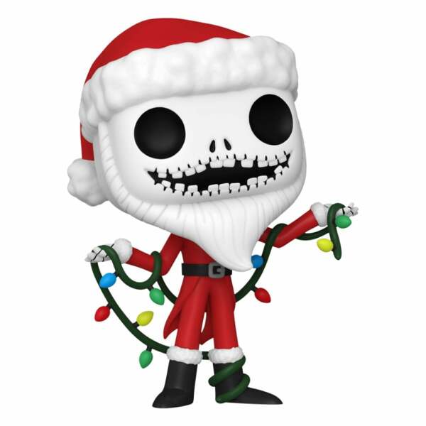 Pesadilla antes de Navidad 30th Figura POP! Disney Vinyl Santa Jack 9 cm