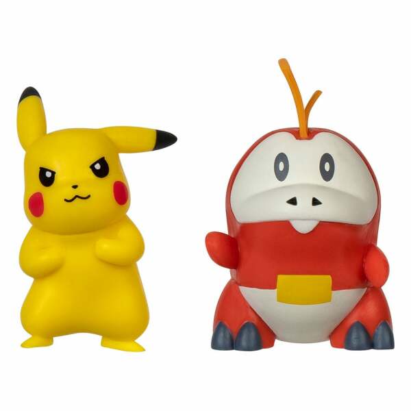 Pokémon Gen IX Pack de 2 Minifiguras Battle Figure Pack Pikachu & Fuecoco 5 cm