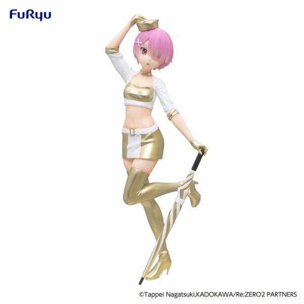 Re:Zero Starting Life in Another World Estatua PVC Trio-Try-iT Ram Grid Girl 21 cm