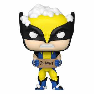 Marvel Holiday Figura POP! Marvel Vinyl Wolverine w/ Sign 9 cm