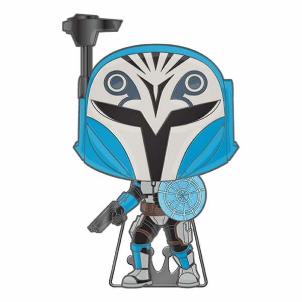 Star Wars Clone Wars Loungefly POP! Pin Chapa esmaltada Bo-Katan (Glow-in-the-Dark) 10 cm