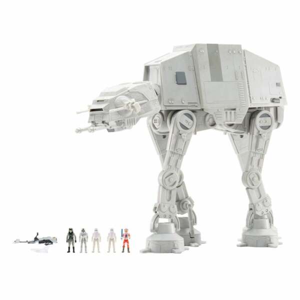 Star Wars Micro Galaxy Squadron Feature Vehículo con Figuras Assault Class AT-AT 24 cm