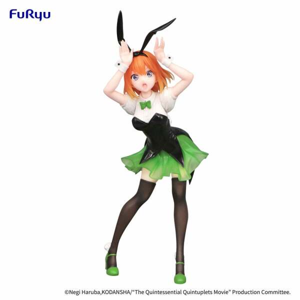 The Quintessential Quintuplets Estatua PVC Trio-Try-iT Yotsuba Nakano Bunnies Ver. 22 cm