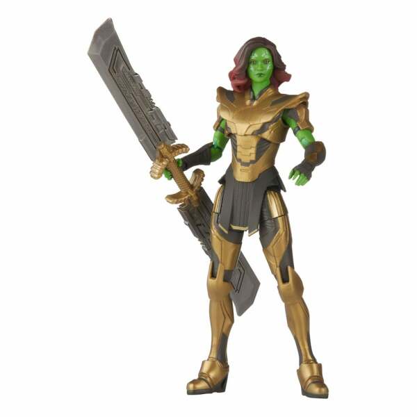 ¿Qué pasaría si…? Marvel Legends Figura Warrior Gamora (BAF: Hydra Stomper) 15 cm