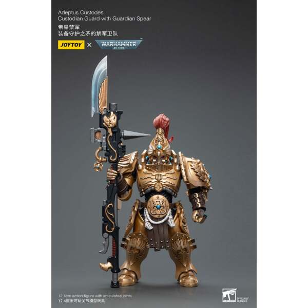 Warhammer 40k Figura 1/18 Adeptus Custodes Custodian Guard with Guardian Spear