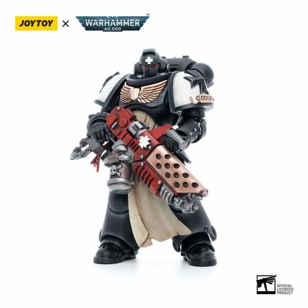 Warhammer 40k Figura 1/18 Black Templars Primaris Initiate Brother Raemont 12 cm