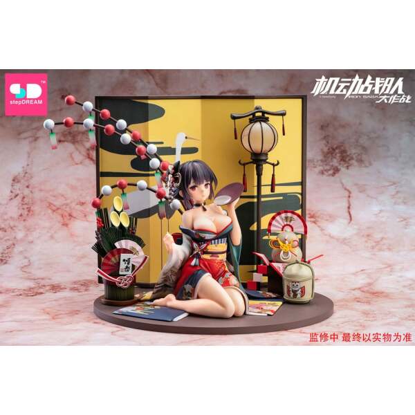 Iron Saga Estatua PVC 1/6 Elaine New Year Ver. 27 cm