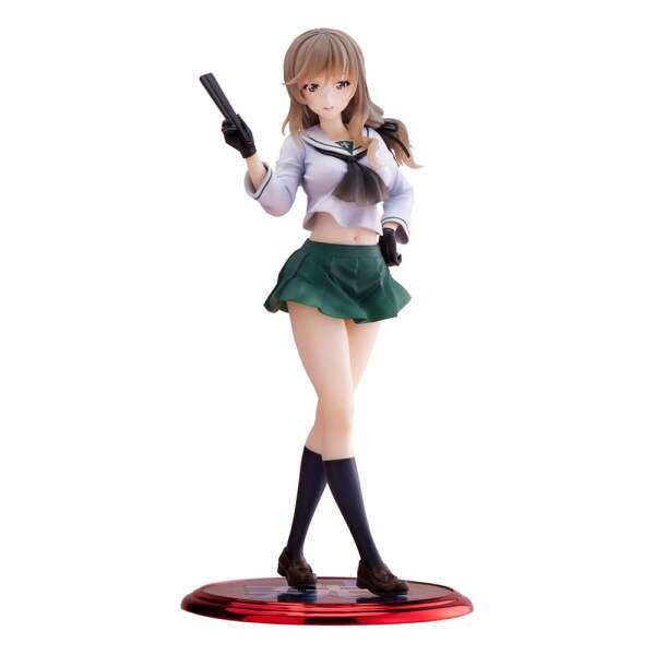 Oarai Girls High Estatua PVC 1/7 Chiyo Shimada 25 cm