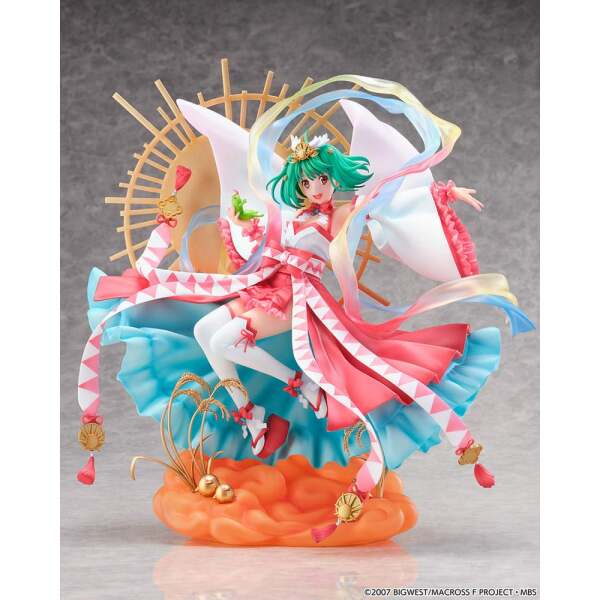 Macross Frontier Estatua PVC SHIBUYA SCRAMBLE FIGURE 1/7 Ranka Lee Amaterasu Ver. 29 cm