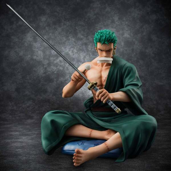 One Piece Estatua PVC 1/8 P.O.P S.O.C Roronoa Zorro 13 cm - Collector4U