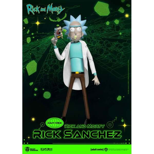 Rick and Morty Figura Dynamic 8ction Heroes 1/9 Rick Sanchez 23 cm