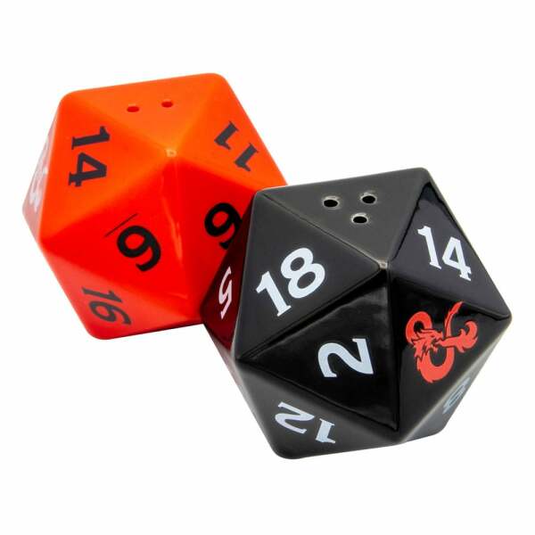 Dungeons & Dragons Salero y Pimentero 3D Dice