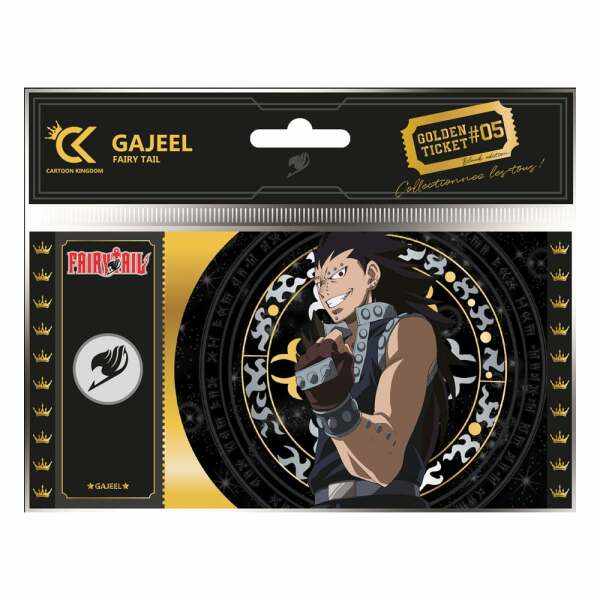 Fairy Tail Golden Ticket Black Edition #05 Gajeel Caja (10)