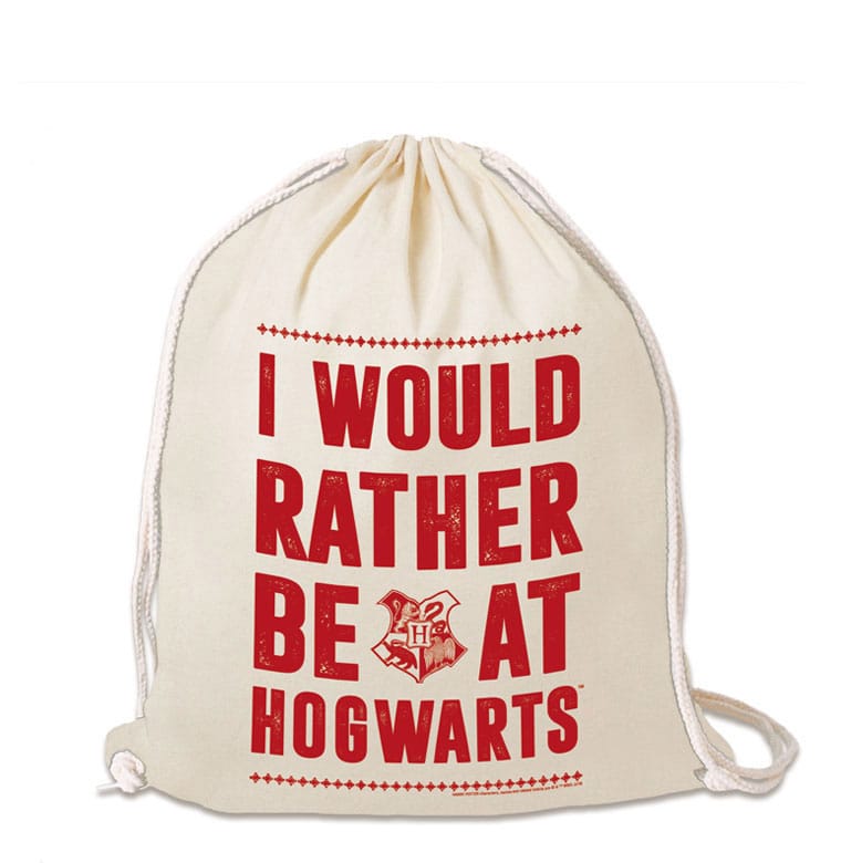 Harry Potter Bolso de tela I Would Rather Be At Hogwarts