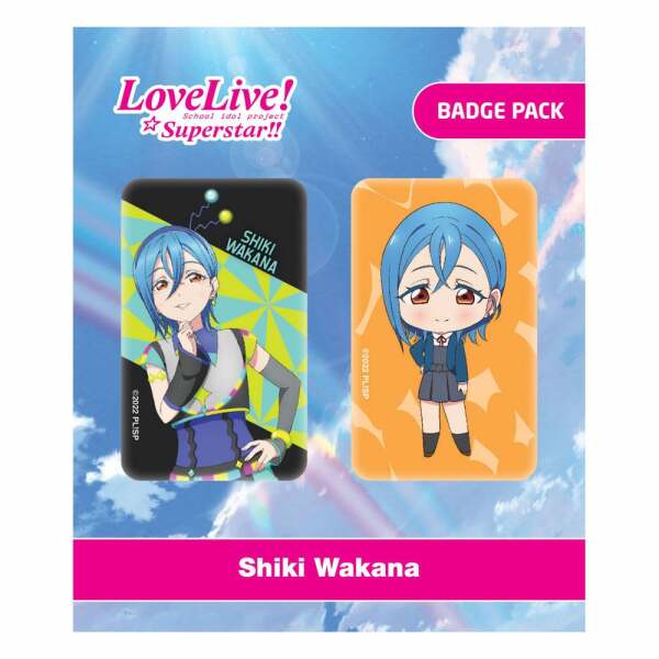 Love Live! Pack de Chapas Shiki Wakana