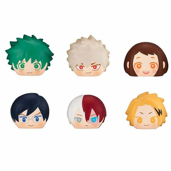 My Hero Academia Fluffy Squeeze Bread Figuras Antiestrés 8 cm Surtido Vol. 1 (6)