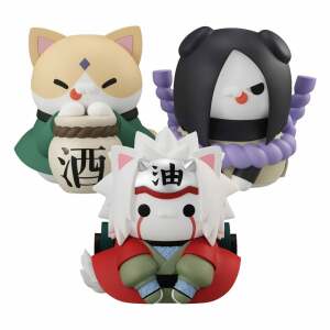 Naruto Shippuden Mega Cat Project Figuras Nyanto! The Big Nyaruto Series The Sannin Set 10 cm (With Gift) - Collector4U