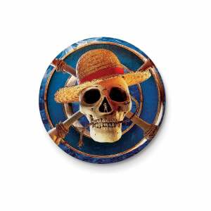 One Piece Chapa de esmalte Straw Hat Logo