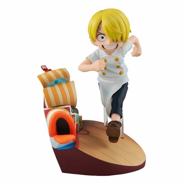 One Piece Serie G.E.M. Estatua PVC Sanji Run! Run! Run! 11 cm