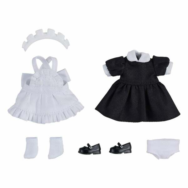 Original Character Accesorios para las Figuras Nendoroid Doll Outfit Set: Maid Outfit Mini (Black)