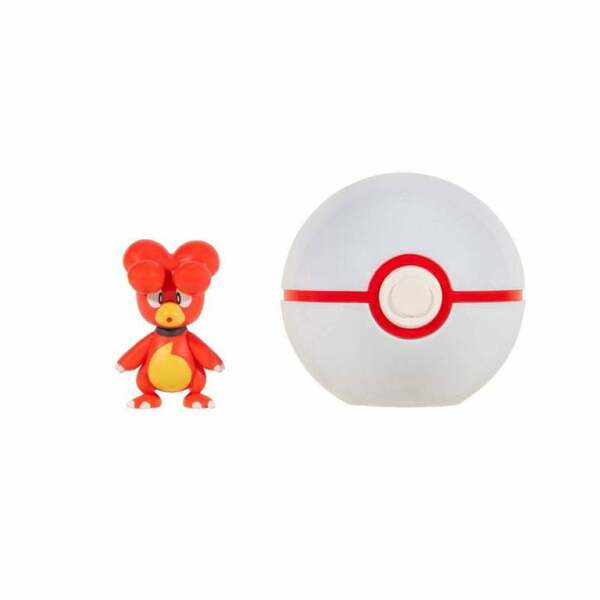 Pokémon Clip’n’Go Poké Balls Magby & Poké Ball