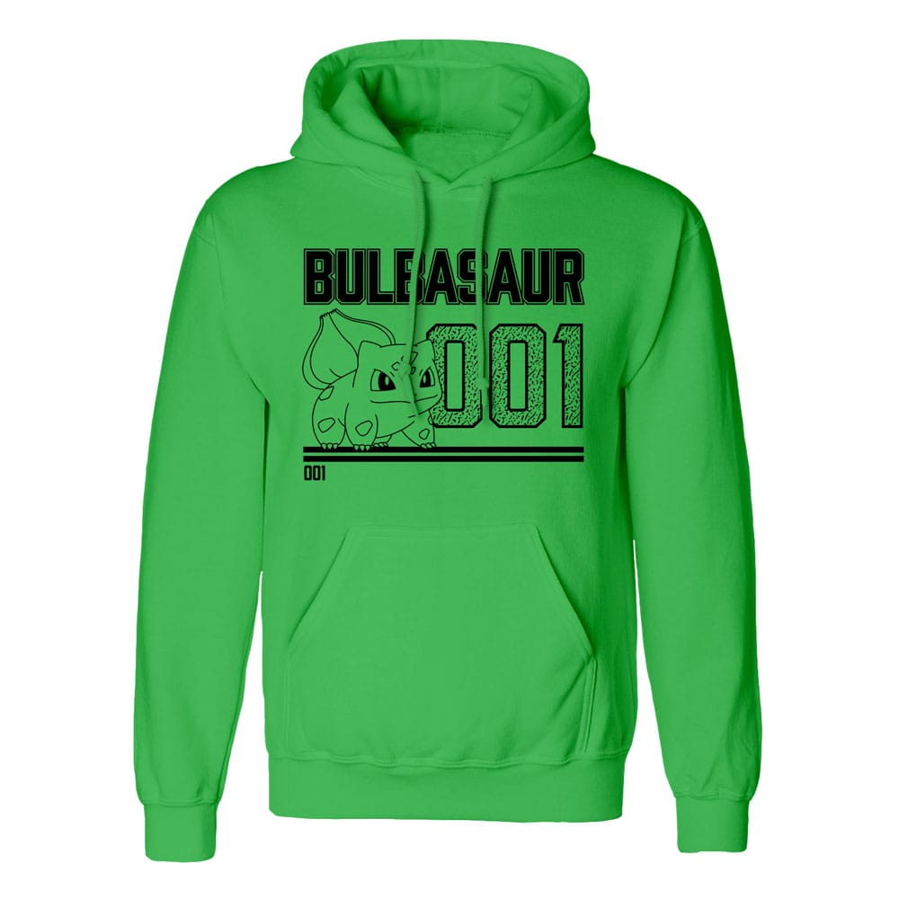 Pokemon Sudadera capucha Bulbasaur Line Art talla L