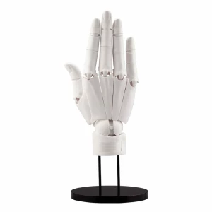 Takahiro Kagami Artist Support Item Hand PVC 1/1 Model/R White 21 cm