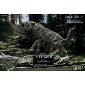 Wonders of the Wild Series Estatua Dire Wolf 28 cm