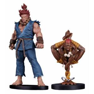 Street Fighter Estatuas PVC 1/10 Akuma & Dhalsim 21 cm