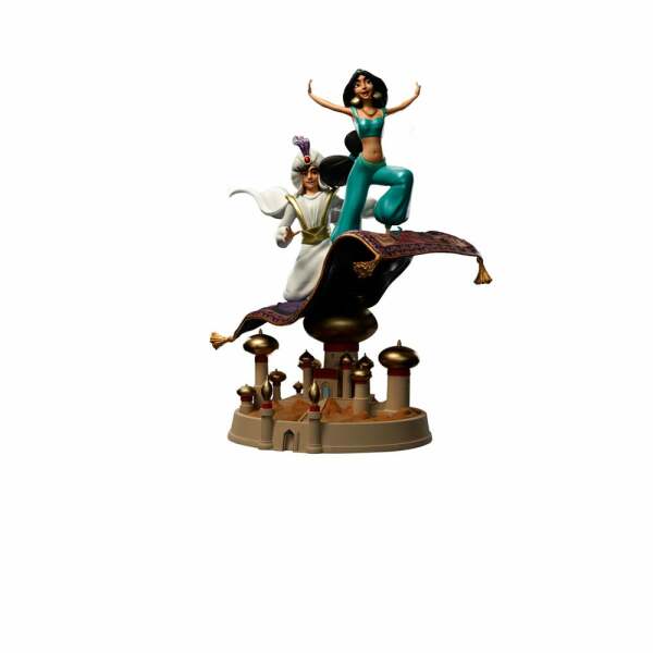 Disney Estatua 1/10 Art Scale Aladdin and Yasmine 30 cm