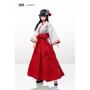 Pocket Art Figura 1/12 PA005 Exorcism Shrine Maiden Tsubaki 15 cm - Collector4U