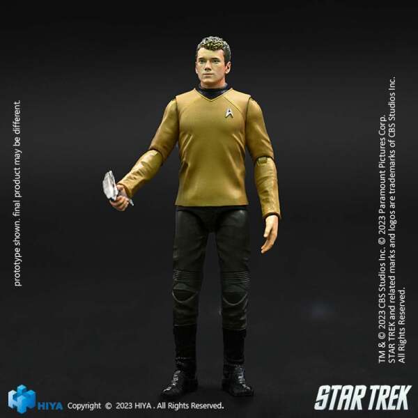 Star Trek Figura 1/18 Exquisite Mini Star Trek 2009 Chekov 10 cm