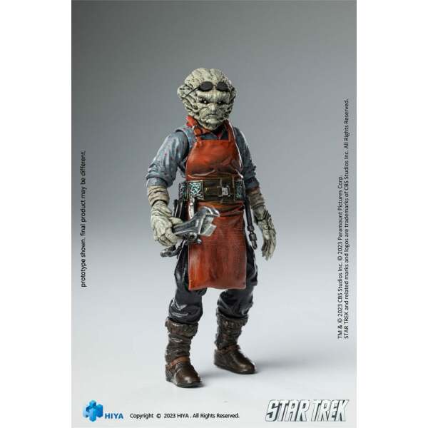 Star Trek Figura 1/18 Exquisite Mini Star Trek 2009 Keenser 8 cm