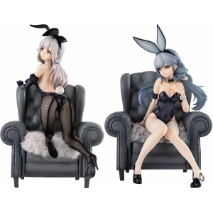 Original Character Estatuas PVC 1/7 SSR Yi Ren Guan – House of Unhumans Jin Hua: Bunny Ver. + Qiao Er Combinatorial 23 cm