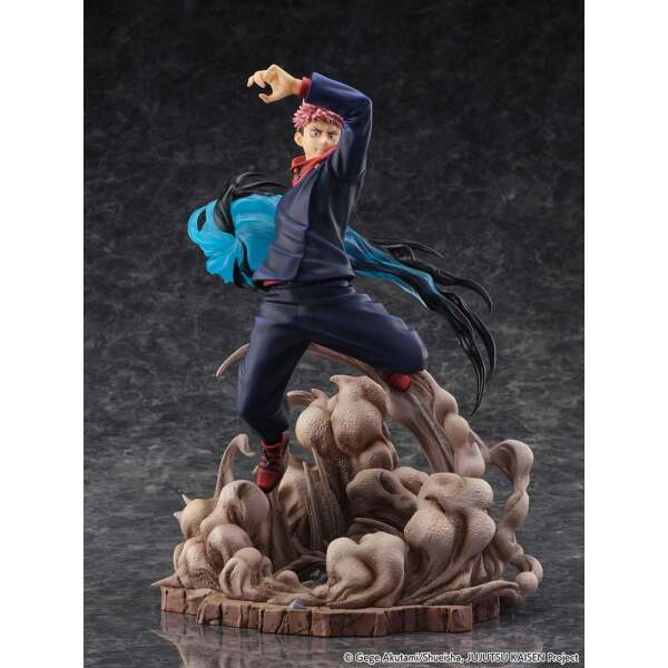 Jujutsu Kaisen Estatua PVC SHIBUYA SCRAMBLE FIGURE 1/7 Yuji Itadori 31 cm