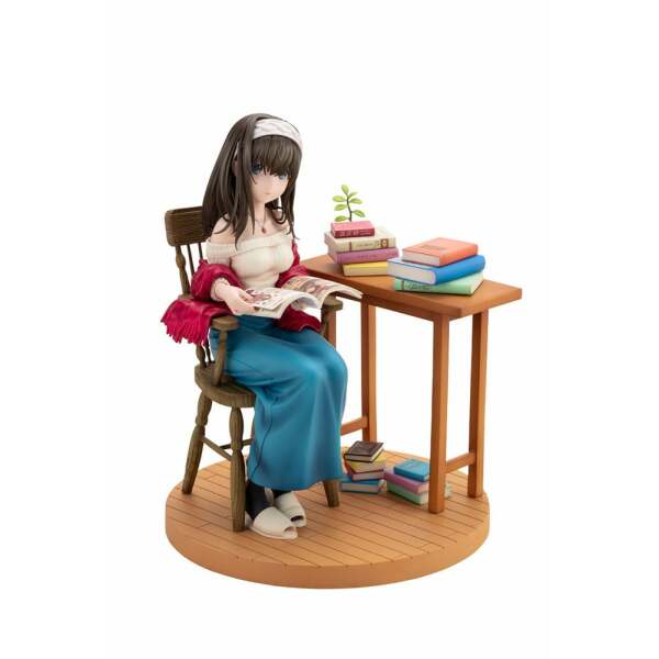 The Idolmaster Cinderella Girls Estatua PVC 1/8 Fumika Sagisawa -off stage- 17 cm