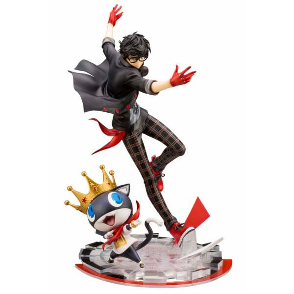 Persona 5 Dancing Star Night Estatua ARTFXJ PVC 1/8 Hero & Morgana 25 cm