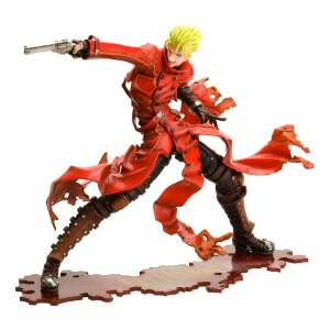 Trigun Badlands Rumble Estatua ARTFX J 1/8 Vash The Stampede Renewal Package Version 19 cm