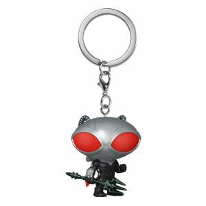 Aquaman y el Reino Perdido Llaveros Pocket POP! Vinyl Black Manta 4 cm Expositor (12)