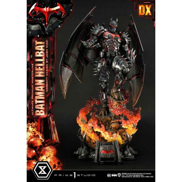 Batman Estatua Ultimate Premium Masterline Series Hellbat Concept Design by Josh Nizzi Deluxe Version 76 cm