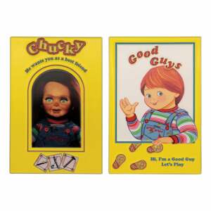 Chucky el muñeco diabólico Lingote con Spell Card Chucky Limited Edition