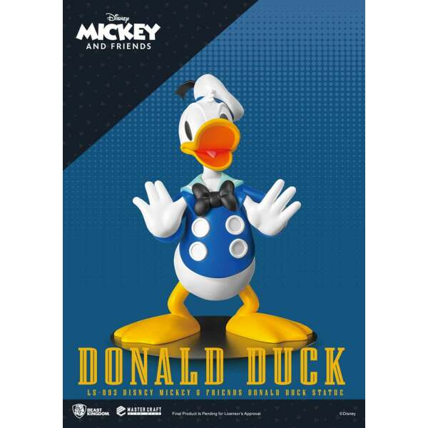 Disney Estatua tamaño real Donald Duck 103 cm