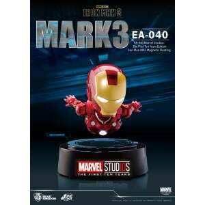 Iron Man 3 Estatua con luz Egg Attack Iron Man Mark III The First Ten Years Edition 16 cm