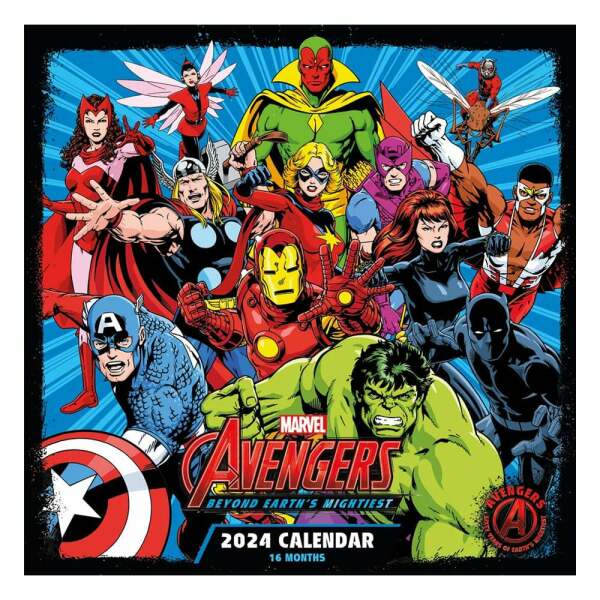 Marvel Calendario 2024 Avengers