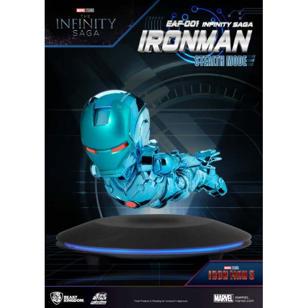 Marvel Figura Mini Egg Attack The Infinity Saga Ironman Stealth Mode 16 cm