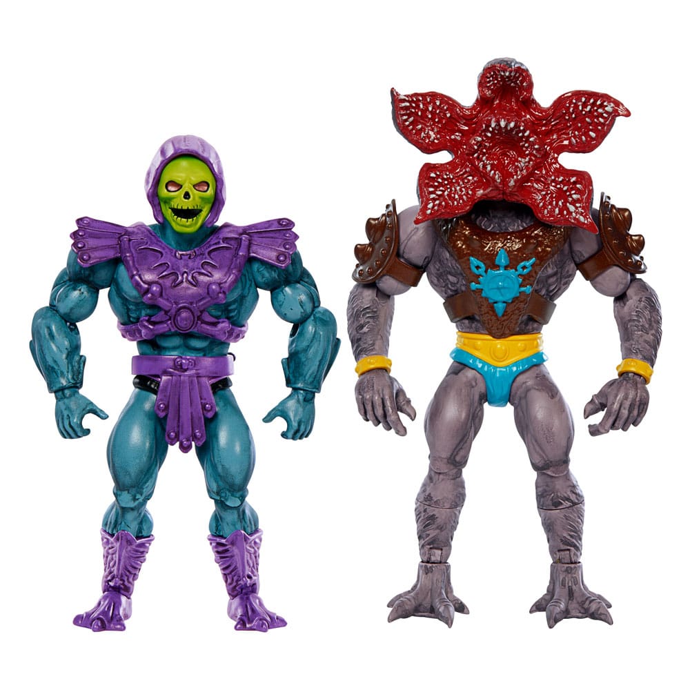 Masters of the Universe x Stranger Things Origins Pack de 2 Figuras Skeletor & Demogorgon 14 cm