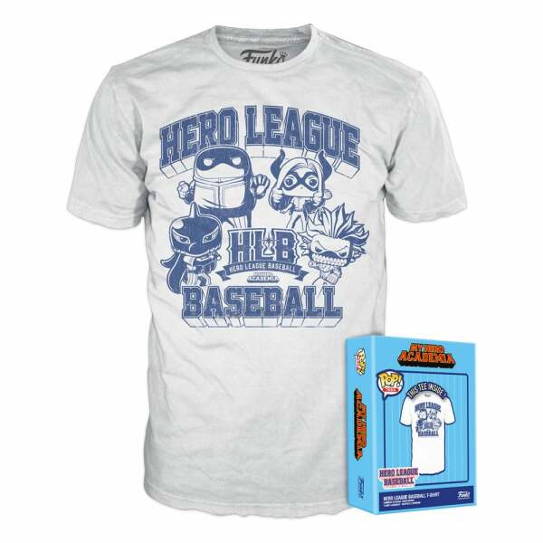 My Hero Academia – Hero League Baseball Boxed Tee Camiseta MHA Baseball(EMEA) talla L