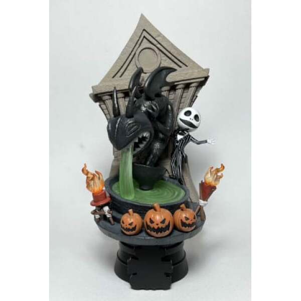 Pesadilla antes de Navidad Diorama PVC D-Stage The King of Halloween 15 cm